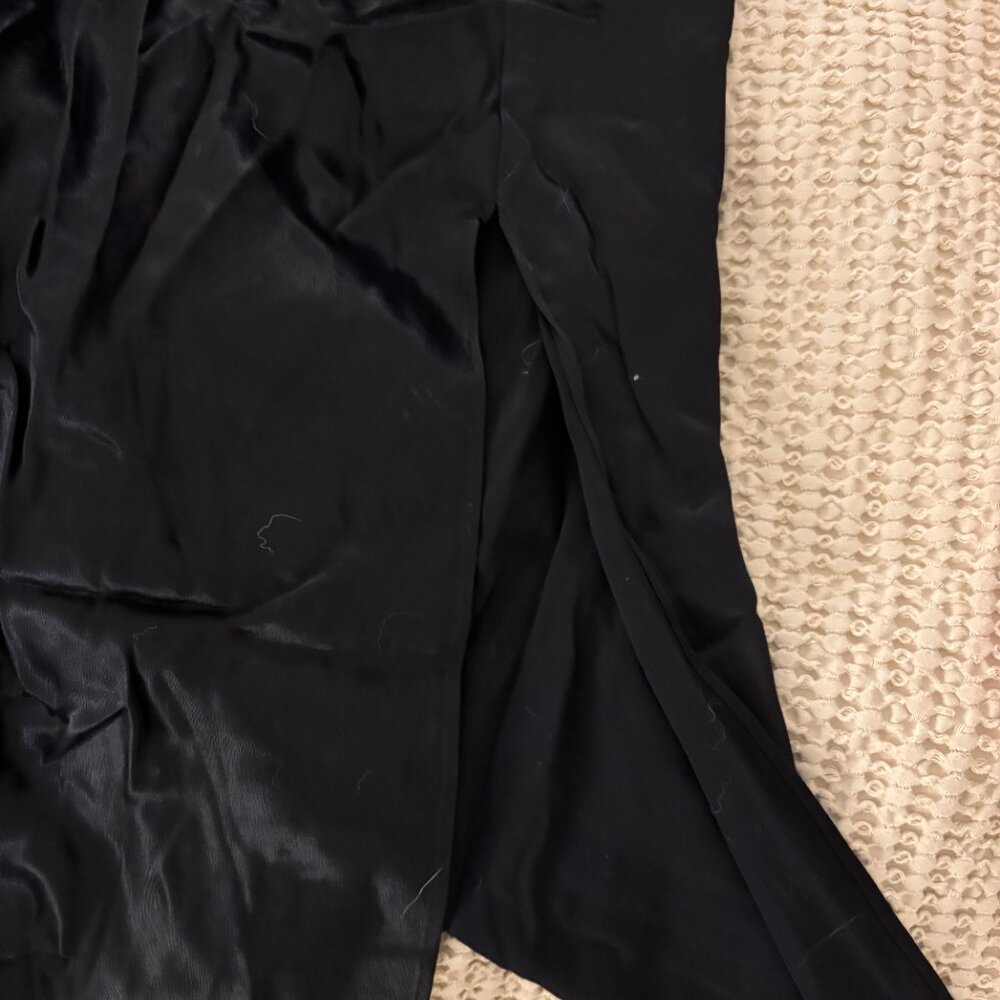 Rails Maya Silk Midi Skirt Black Size S - Picture 4 of 5